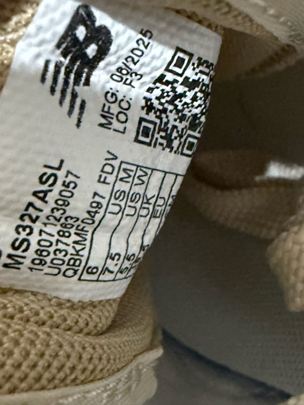 New Balance 327 Sneakers Timberwolf/Sea Salt - Picture 8 of 8